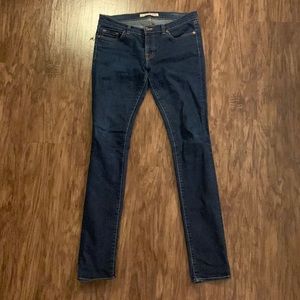 J BRAND size 29 dark wash skinny jeans